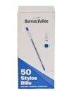 50 stylos bille bleu – Pointe 1 mm - Bureau Vallée - Bureau Vallee - Bureau Vallée 50 stylos bille bleu – Pointe 1 mm - Bureau Vallée - Bureau Vallee à 6,99 € dans le catalogue Bureau Vallée