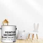 Peinture TDP décoration murs et boiseries blanc brillant 2,5L - TDP dans le catalogue Décor Discount