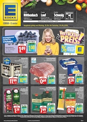 Bier im EDEKA Prospekt in Lauf Aktueller EDEKA Prospekt mit Bier, "Wir lieben Lebensmittel!", Seite 1