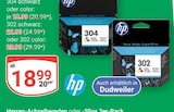 Druckerpatrone 304 schwarz oder color Angebote von HP bei GLOBUS Saarbrücken für 18,99 €
