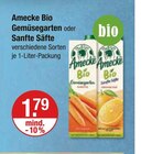 Bio Gemüsegarten oder Sanfte Säfte von Amecke im aktuellen V-Markt Prospekt für 1,79 €