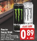 Energy Drink Angebote von Monster bei EDEKA Iserlohn für 0,89 €