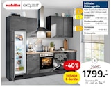 Einbauküche Angebote von nobilia bei ROLLER Eberswalde für 1.799,00 €