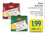 Aktuelle Melitta Angebote bei diska in Chemnitz Aktuelles Kaffee Pads Angebot bei diska in Chemnitz ab 1,99 €