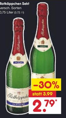 Sekt bei Netto Marken-Discount in Mülheim Sekt im Angebot bei Netto Marken-Discount Mülheim für 2,79 €