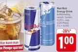 Energy Drink im Angebot bei EDEKA in Saarbrücken Energy Drink Angebote von Red Bull bei EDEKA Saarbrücken für 1,00 €