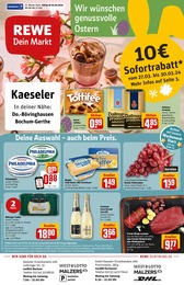REWE Prospekt "Dein Markt" für Dortmund, 33 Seiten, 25.03.2024 - 30.03.2024