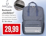 Rucksack 'InselLeben' Angebote von InselLeben bei Kaufhaus Stolz Schwerin für 29,99 €