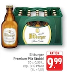 EDEKA - Premium Pils Stubbi Angebot im Prospekt Premium Pils Stubbi bei EDEKA im Prospekt "" für 9,99 €