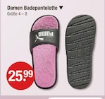 Damen Badepantolette im Angebot bei V-Markt in Augsburg Damen Badepantolette Angebote von Puma bei V-Markt Augsburg für 25,99 €