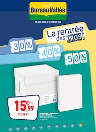 Offre Papier dans le catalogue Bureau Vallée du moment à la page 1