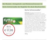 Kytta Schmerzsalbe bei LINDA im Vlotho Prospekt für 17,95 €