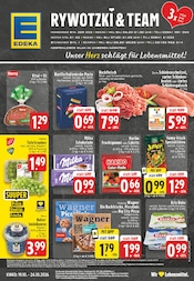 Pizza im EDEKA Prospekt in Kempen Aktueller EDEKA Prospekt mit Pizza, "Aktuelle Angebote", Seite 1