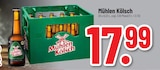 Aktuelle Kölsch Angebote bei Trinkgut in Mainz Aktuelles Mühlen Kölsch Angebot bei Trinkgut in Mainz ab 17,99 €