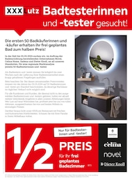 XXXLutz Möbelhäuser Prospekt für Bad Tölz: "Badtesterinnen und -tester gesucht!", 16 Seiten, 22.04.2024 - 05.05.2024