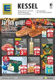 Aktueller EDEKA Prospekt für Oberhausen mit  Seiten