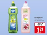 Original Spülmittel im Angebot bei Marktkauf in Stuttgart Original Spülmittel Angebote von Fit bei Marktkauf Stuttgart für 1,29 €