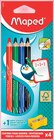 4 marqueurs Mark Peps + 1 taille-crayons - MAPED - Intermarché Super 4 marqueurs Mark Peps + 1 taille-crayons - MAPED à 2,55 € dans le catalogue Intermarché Super