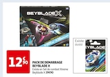 PACK DE DEMARRAGE BEYBLADE X - BEYBLADE X en promo chez Auchan Supermarché Annemasse à 12,90 €