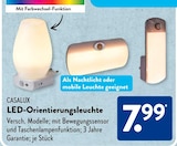 LED-Orientierungsleuchte von CASALUX im aktuellen ALDI SÜD Prospekt für 7,99 €
