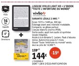 Liseuse Vivlio Light HD + L'Ebook 'Toute l'infortune du monde' - VIVLIO en promo à 144,00 € chez E.Leclerc Liseuse Vivlio Light HD + L'Ebook 'Toute l'infortune du monde' - VIVLIO dans le catalogue E.Leclerc