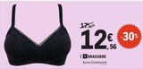 Brassière - SANS COMPLEXE - E.Leclerc à Pau Brassière - SANS COMPLEXE en promo chez E.Leclerc Pau à 12,56 €