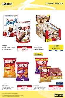 Chips im aktuellen METRO Prospekt (Ulm) Chips im METRO Prospekt "Wochenengebote Händler + Gewinnspiel + Händler Mix" mit 30 Seiten (Ulm)