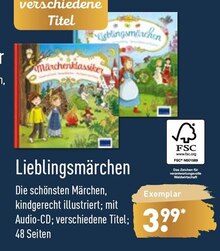 Lieblingsmärchen bei ALDI Nord in Leipzig Lieblingsmärchen im Angebot bei ALDI Nord Leipzig für 3,99 €