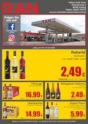 RAN Tankstellen Prospekt der aktuellen Woche mit 2 Seiten, gültig von 16.11.2025 bis 30.11.2025, in Bobingen und Umgebung Aktueller RAN Tankstellen Prospekt in Bobingen und Umgebung, "RAN" mit 2 Seiten, 16.11.2025 - 30.11.2025