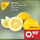 Zitronen bei Netto Marken-Discount im Bonn Prospekt für 0,99 €