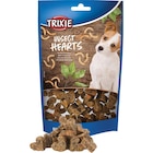 Trixie Insect Hearts mit Mehlwürmern 80 g bei Zookauf im Prospekt "" für 2,79 €