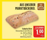 Ciabatta Olive Angebote bei Marktkauf Erlangen für 1,00 €
