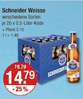 Schneider Weisse von  im aktuellen V-Markt Prospekt für 14,79 €