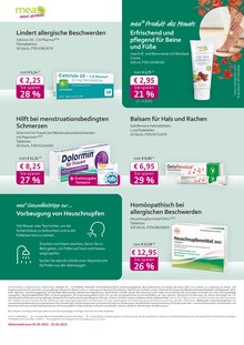 mea - meine apotheke Aulendorf Prospekt der aktuellen Woche, gültig von 01.03.2023 bis 31.03.2023 Aktueller mea - meine apotheke Aulendorf Prospekt "Unsere März-Angebote" mit 4 Seiten