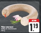 Pfälzer Leberwurst Angebot in Waldershof Pfälzer Leberwurst im aktuellen Prospekt bei EDEKA in Waldershof