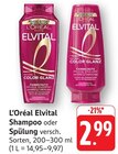 Elvital Shampoo Angebote von L'Oréal bei E center Bruchsal für 2,99 €