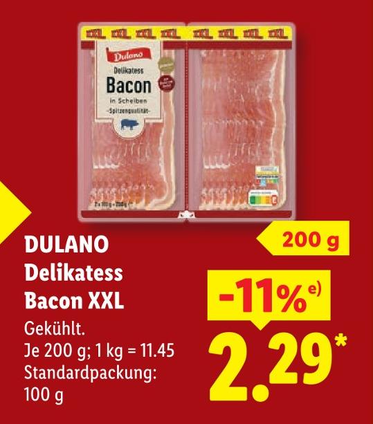 Delikatess Bacon XXL