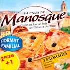 Pizza surgelée "Format familial" - MANOSQUE dans le catalogue Carrefour