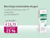 Visiodoron Euphrasia comp. Augensalbe bei mea - meine apotheke im Prospekt "" für 13,75 €
