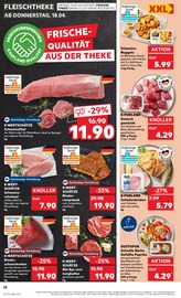 Aktueller Kaufland Prospekt mit Schweinefilet, "Aktuelle Angebote", Seite 22
