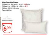 Mikrofaser-Kopfkissen im Angebot bei GLOBUS in Halle Mikrofaser-Kopfkissen Angebote von JOHN COTTON bei GLOBUS Halle für 6,99 €