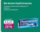 Classic Schmerztabletten Angebot in Abtsteinach Classic Schmerztabletten im aktuellen Prospekt bei mea - meine apotheke in Abtsteinach