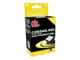Cartouche compatible Canon PG-545XL/CL-546XL - pack de 2 - noir, cyan, magenta, jaune - Uprint - UPrint à 37,99 € dans le catalogue Bureau Vallée