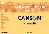 Auchan Supermarché Sevran - Promo 0€ SUR TOUS LES PRODUITS CANSON Promo 0€ SUR TOUS LES PRODUITS CANSON à dans le catalogue Auchan Supermarché à Sevran