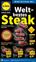 Rib-Eye-Steak Angebot im aktuellen Lidl Prospekt auf Seite 1