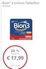 LINDA Premiumapotheke Clausthal-Zellerfeld - Bion 3 Immun Tabletten Angebot im Prospekt Bion 3 Immun Tabletten bei LINDA Premiumapotheke im Clausthal-Zellerfeld Prospekt für 17,99 €