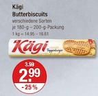 Butterbiscuits Angebote von Kägi bei V-Markt Memmingen für 2,99 €