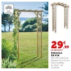 Pergola en pin dans le catalogue Hyper U