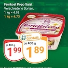 Feinkost Popp Salat Angebote bei GLOBUS Herne für 1,89 €