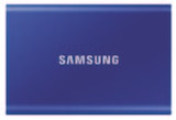 expert Simmerath - Externe SSD-Festplatte Portable SSD T7 Blau 1TB Angebot im Prospekt Externe SSD-Festplatte Portable SSD T7 Blau 1TB bei expert im Simmerath Prospekt für 89,00 €